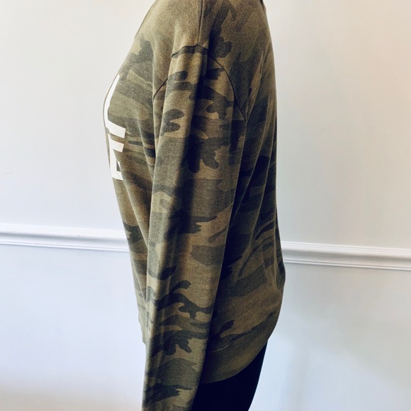 SUNDRY SOUL-CYCLE CAMOUFLAGE SWEATSHIRT - Picture 4 of 5